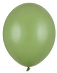 Partydeco Lufi Strong 5" (12cm-es) Latex léggömb, 100db/csomag, Rozmaring zöld (LUFI845020)