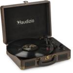 Audizio RP114W Pick-up cu design servieta, AUX, maro lemn, Audizio (102.045)