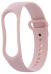 gigapack Pótszíj (egyedi méret, szilikon) RÓZSASZÍN Xiaomi MI Band 3, Xiaomi MI Band 4 (GP-138839)