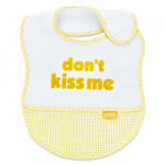 BabyJem Baveta BabyJem din bumbac Dont Kiss Me (Culoare: Roz) (bj_0321) - copiicujucarii Bavata