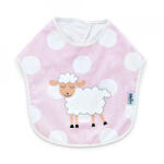 BabyJem Baveta din bumbac BabyJem Dots (Culoare: Bleu) (bj_5023) - copiicujucarii Bavata