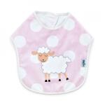BabyJem Baveta din bumbac BabyJem Dots (Culoare: Roz) (bj_5021) - copiicujucarii Bavata