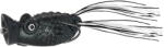 CarpZoom Predator-Z Popper Frog békautánzat, 6cm, 16g, fekete (CZ3405)