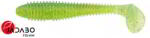 Keitech Swing Impact FAT 4.3" 424 Lime Chartreuse (6 db/csomag) (4560262587436)