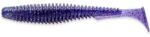Fishup Fishup_U-Shad 2.5" 9Pcs. 060 - Dark Violet/Peacock & Silver (FHL22-132)