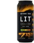 GNC Beyond Raw Lit On The Go Gummy Worm, Bautura Pre-workout Rtd, 473 Ml