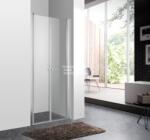 Aqualife Zuhanyajtó, HX-109T 2 ajtós 100x190 átlátszó üveg (68483)