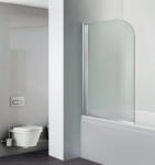 Aqualife Kádparaván, Aqualife HX-112C, 75x130 cm, átlátszó üveggel (P-0019)