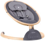 KikkaBoo Electric Relax pentru Bebeluși Ashlee cu Muzică Gri pentru Copil până la 9kg 31005010071 (31005010071) Sezlong balansoar bebelusi