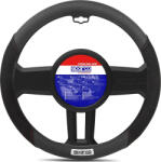 Sparco Husă Volan Auto cu Diametru 37-38cm Sintetic Negru cu Cusătură Roșie SPC1112BK (SPC1112BK)