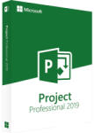 Microsoft Licență Microsoft Project Professional 2019 (1 dispozitiv) (Activare on-line) (PROJECTP19-1D)