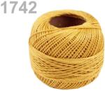 Nitarna Hímzőcérna Cotton Perle Nitarna, Uni - 290104, 1742, banana