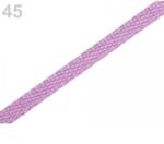 Fashion Egyszínű poliészter dekor szatén szalag, 3mm, 5m, 430225-45, világoslila