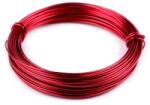 Fashion Színes ékszerdrót, hajlítható, Ø1mm, 10m, 310270, piros