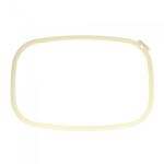 Fashion Négyszögletes hímzőráma, műanyag, 13x20cm