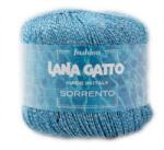 LANA GATTO Sorrento fonal, 50% len, 50g, 9278, Turchese