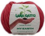 LANA GATTO My Earth kötő/horgoló fonal, újrahasznosított Pima pamut, 50g, 9637, Rosso