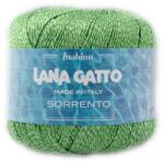 LANA GATTO Sorrento fonal, 50% len, 50g, 9271, Verde
