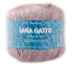 LANA GATTO Sorrento fonal, 50% len, 50g, 9273, Rosa Antico