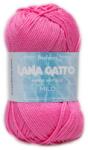LANA GATTO Milo kötő/horgoló fonal, 100% mercerizált pamut, 50g, 8687, Rose
