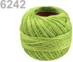 Nitarna Hímzőcérna Cotton Perle Nitarna, Uni - 290104, 6242, világos lime zöld