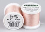 Madeira Cotona kézi és gépi, himző- és quilting cérna 200m, No. 30 - 585, halvány barack