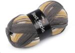 Vlna Hep Vlna Hep, Best Socks önmintázó zoknifonal, 100g, 7071-14