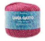 LANA GATTO Sorrento fonal, 50% len, 50g, 9275, Fuxia