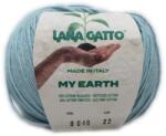 LANA GATTO My Earth kötő/horgoló fonal, újrahasznosított Pima pamut, 50g, 9640, Carta da Zucchero