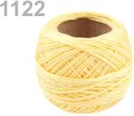 Nitarna Hímzőcérna Cotton Perle Nitarna, Uni - 290104, 1122, Butter cup