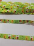 Fashion Hímzett szalag, méhecskékkel, 16mm, 1m, 260882-2