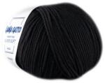 LANA GATTO Super Soft kötőfonal, extrafinom merinó gyapjú - 10008, Nero