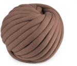 Bellezza Jumbo, extrém vastag, csőfonal töltelékkel Bellezza Marshmallow, 5m - dióbarna