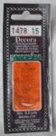 Madeira Decora osztott hímzőfonal - 1478 - narancs
