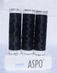 Amann Group Amann Aspotex 120 poliészter varrócérna, 100m, fekete, 4000