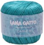 LANA GATTO Cable5 horgolófonal, egyiptomi Mako pamut, 50g, 9665, Verde Carmen