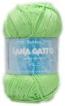 LANA GATTO Milo kötő/horgoló fonal, 100% mercerizált pamut, 50g, 8703, Light Green