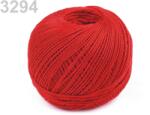Nitarna horgolócérna, 100% pamut, 3294 - piros