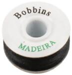 Madeira Bobbinfil műszálas alsószállal felorsózott papírorsó, 120m, fekete
