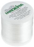 Madeira Elastic átlátszó gumi cérna, knitting-in-elastic, No. 40, 9800, 200m, fehér, 1001