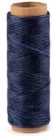 Fashion Viaszos poliészter cérna, extra erős, 1mm, 50m, sötét kék, 240045