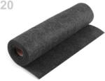Fashion Puha filclap tekercs folyóméterre, 1, 2mm, 41cm széles, ár/0, 5m, 730123, sötét szürke
