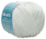 LANA GATTO Nuovo Jaipur kötő/horgoló fonal, egyiptomi Mako pamut, 50g, 6536, Bianco