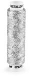 Metalux lurex hímzőcérna, kézi hímzéshez, 100m, 240299, ezüst