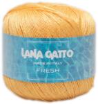 LANA GATTO Fresh kötő/horgoló fonal, 100% len, 50g, 8164, Giallo
