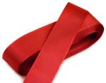 Fashion Egyszínű poliészter dekor taft szalag, 20mm, 5m, 410385-643, piros