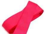 Fashion Egyszínű poliészter dekor taft szalag, 20mm, 5m, 410385-633, pink