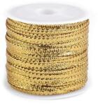 Fashion Szalag lurexszel, 3mm, 28m, 430376, arany