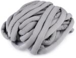 Bellezza Jumbo, vastag, csőfonal töltelékkel Bellezza Marshmallow Light, 5m - szürke