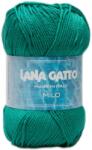 LANA GATTO Milo kötő/horgoló fonal, 100% mercerizált pamut, 50g, 9530, Verde Intenso